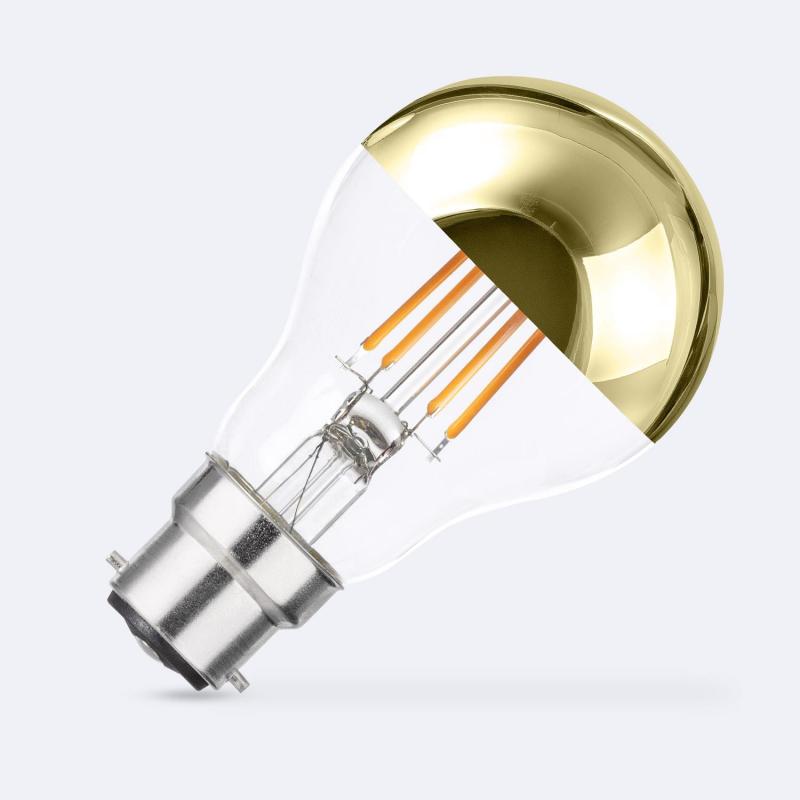 Producto de Bombilla Filamento LED B22 6W 600 lm A60 Gold Reflect