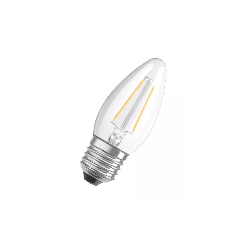 Producto de Bombilla Filamento LED E27 4.8W 470 lm C35 OSRAM Parathom Classic 4058075590670