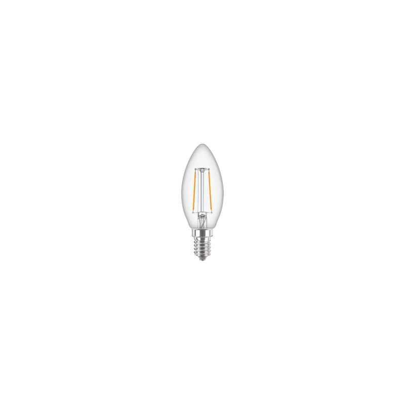 Producto de Bombilla Filamento LED E14 2W 250 lm B35 PHILIPS CandleND   