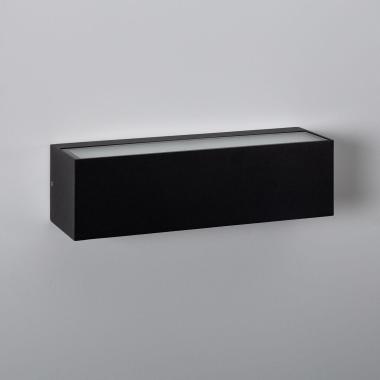 Producto de Aplique de Pared Exterior LED 10W Iluminación Doble Cara Rectangular Negro Lena