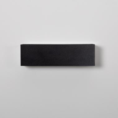 Producto de Aplique de Pared Exterior LED 10W Iluminación Doble Cara Rectangular Negro Lena