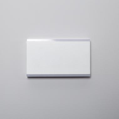 Producto de Aplique de Pared Exterior LED 10W Iluminación Doble Cara Rectangular Blanco Hera