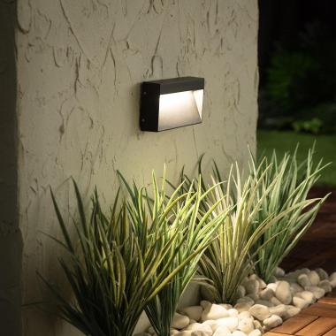 Produto de Baliza Exterior LED 6W Superficie Parede Columbia 