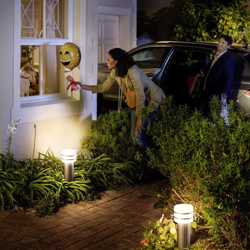 Producto de Baliza Exterior 9W Superficie Pie 40cm White PHILIPS Hue Tuar Mini