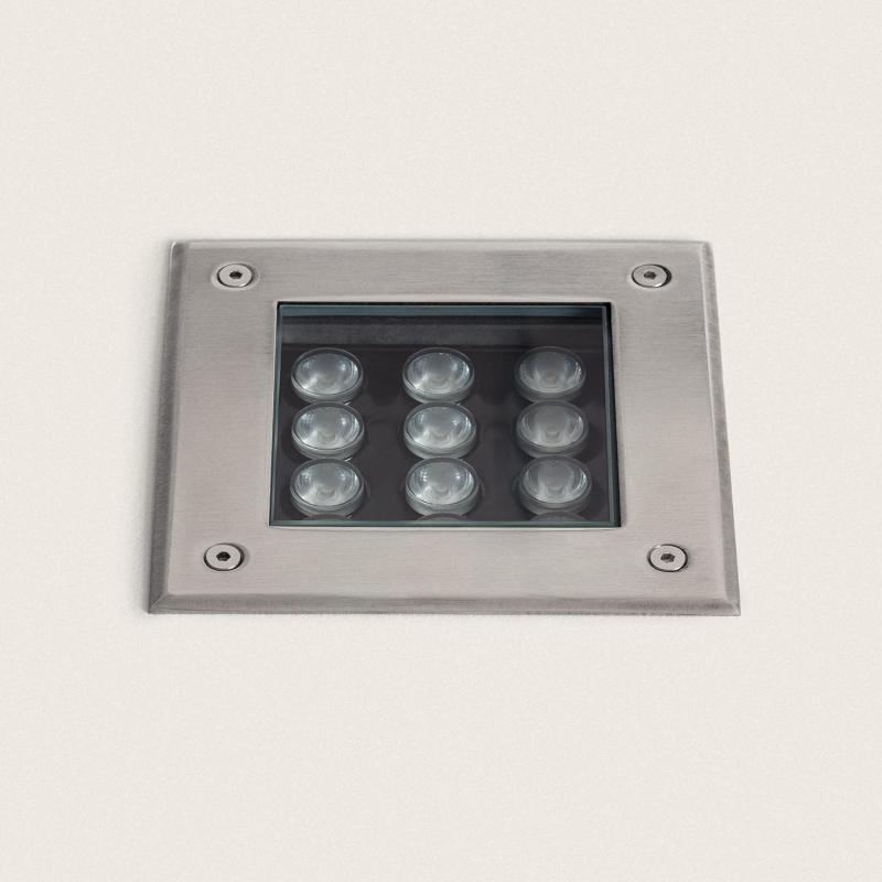 Producto de Baliza Exterior LED 12W Empotrable Suelo Cuadrada Utopia