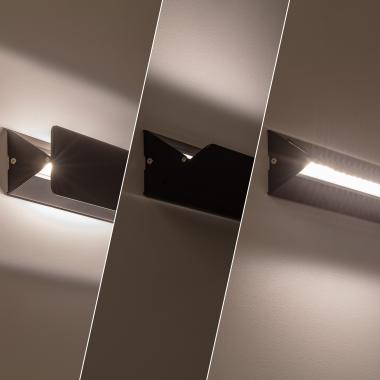 Producto de Aplique de Pared LED 10W de Aluminio Temis Negro