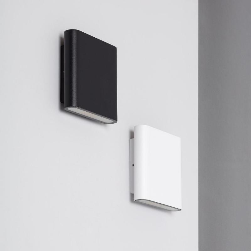 Producto de Aplique de Pared Exterior LED 12W de Aluminio Iluminación Doble Cara Vesta Blanco 