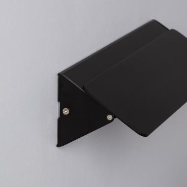 Producto de Aplique de Pared LED 10W de Aluminio Temis Negro