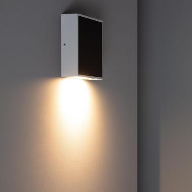 Producto de Aplique de Pared Exterior LED 6W de Aluminio Roma Negro