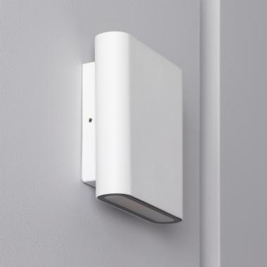 Producto de Aplique de Pared Exterior LED 12W de Aluminio Iluminación Doble Cara Vesta Blanco 