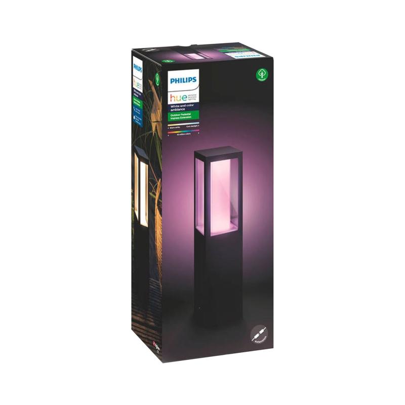 Producto de Baliza Exterior 2x8W 24V Superficie Pie 40cm White Color PHILIPS Hue Impress Mini