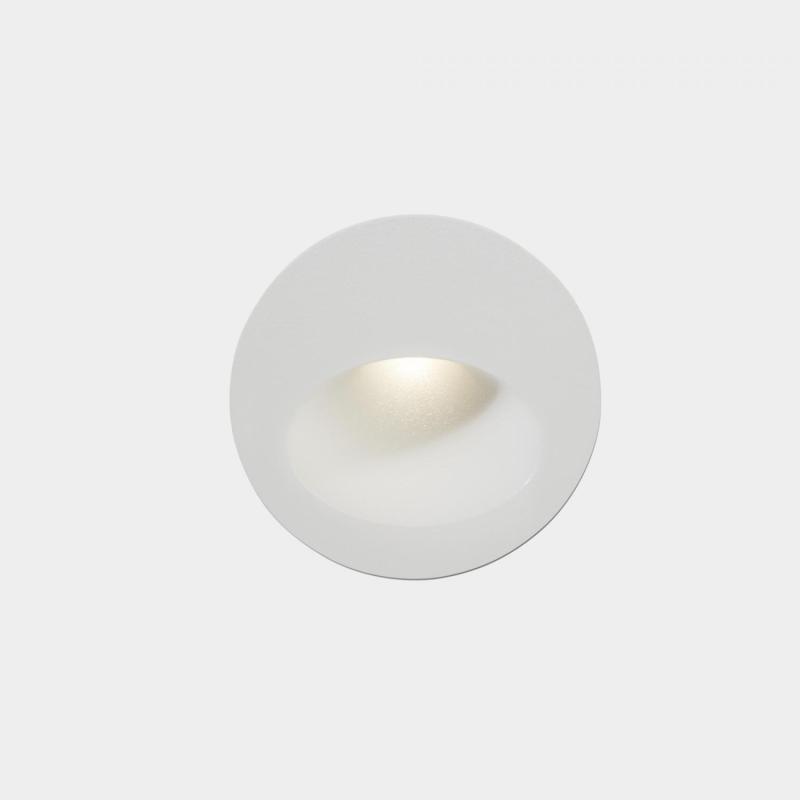 Produto de Aplique LED Bat Round Oval 2.2W LEDS-C4-05-E014-14-CM