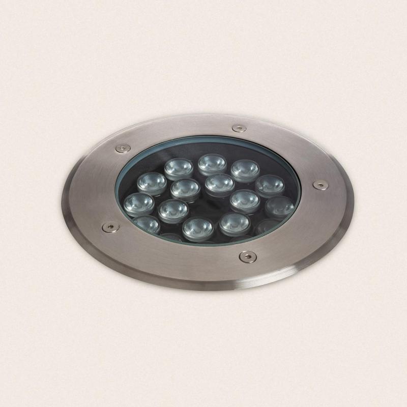 Producto de Foco Exterior LED 18W Solid Empotrable Suelo Inox