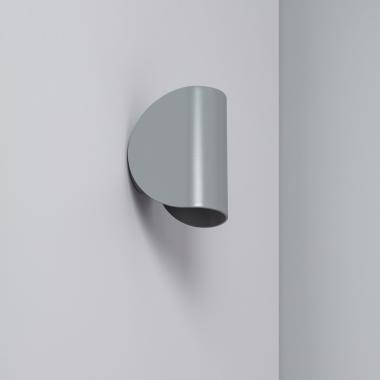 Producto de Aplique de Pared LED 6w de Aluminio Iluminación Doble Cara Gaia Gris