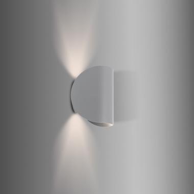 Producto de Aplique de Pared LED 6w de Aluminio Iluminación Doble Cara Gaia Gris