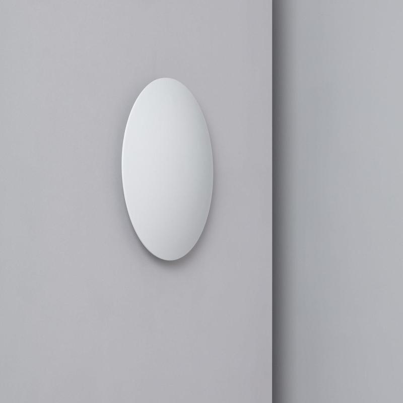 Producto de Aplique de Pared LED 18W de Aluminio Iris Blanco