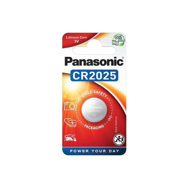 Producto de Blíster 1 Pila Litio 3V PANASONIC CR-2025 EL/1B