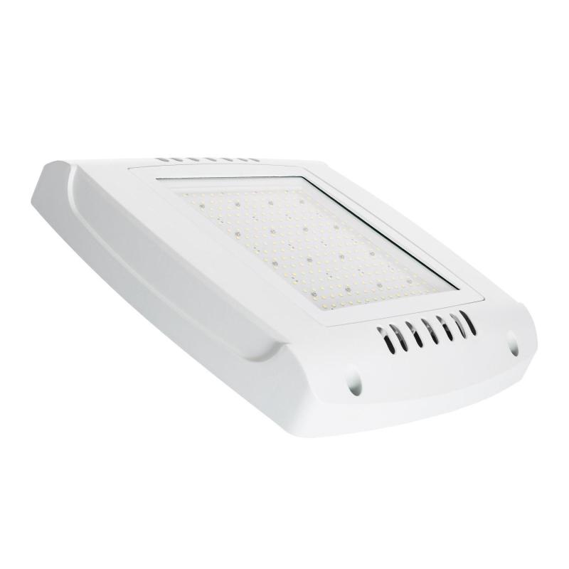 Producto de Foco LED Canopy Especial Gasolineras 100W LUMILEDS 150lm/W Driver Philips Xitanium Regulable 1-10V