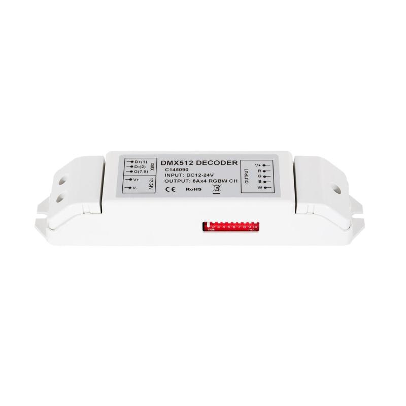 Produto de Controlador RGBW DMX512 Descodificador 4 Canais