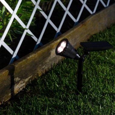 Producto de Foco Solar Exterior LED RGB con Pincho Meillion