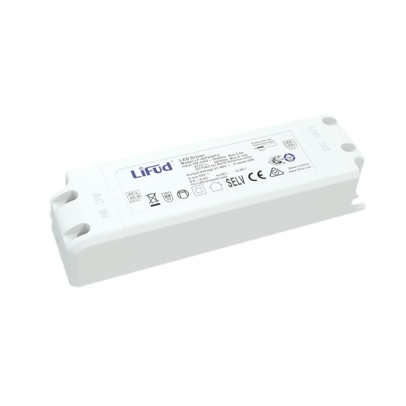 Producto de Driver LIFUD 100-277V Salida 27-40V 700mA 30W LF-GIF030YC0700U