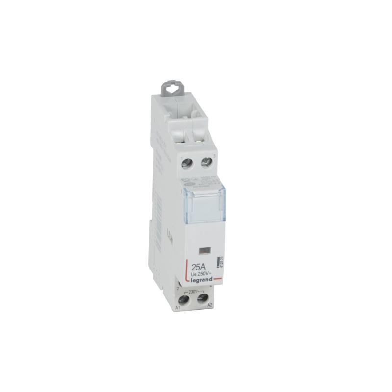 Produto de Contator com Bobina 230V CX3 2P 25A 2NC 1 Módulo LEGRAND 412523