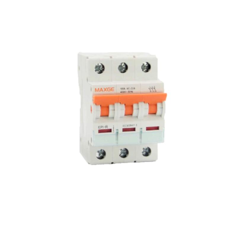 Producto de Interruptor de Maniobra Carril DIN 3P 16-125A MAXGE Alpha+