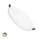 Produto de Placa LED 24W CCT Seleccionável Circular Slim Surface (UGR19) Corte Ø200 mm IP54 