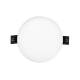 Produto de Placa LED 8W CCT Seleccionável Circular Slim Surface (UGR19) Corte Ø 75 mm IP54