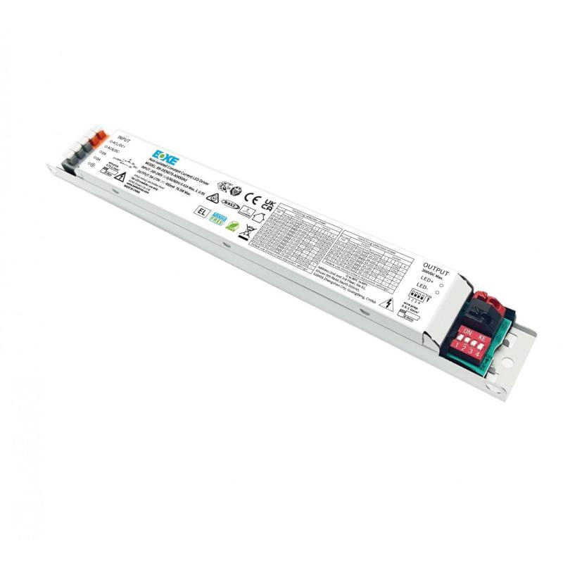 Producto de Driver BOKE Lineal Regulable DALI/PUSH 200-240V No Flicker Salida 54-200V 100-450mA 76.5W BK-DEN075