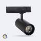 Producto de Foco Carril LED Trifásico 30W Fasano CCT Regulable Negro