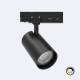 Producto de Foco Carril LED Trifásico 40W Fasano CCT Regulable Negro