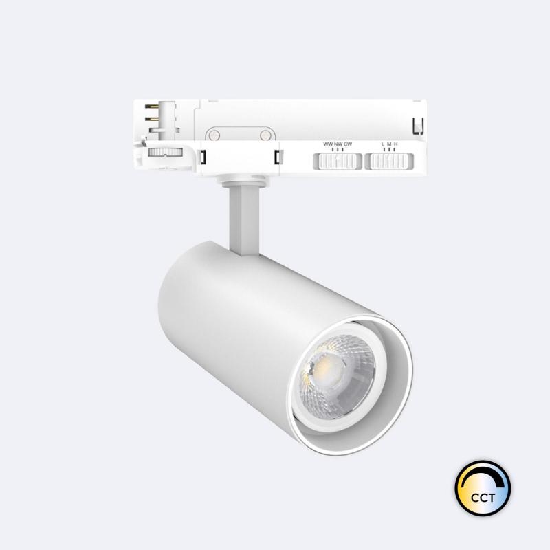 Producto de Foco Carril LED Trifásico 30W Fasano CCT Regulable Blanco