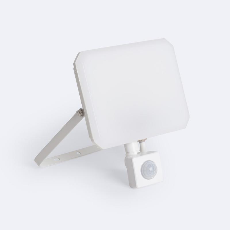 Produto de Foco Projetor LED com Sensor PIR 50W IP65 Branco