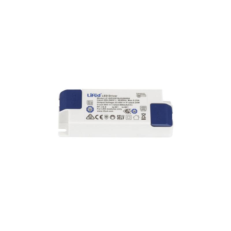 Producto de Driver LIFUD 220-240V No Flicker Salida 33-40V 600mA 24W LF-GIF030YA 