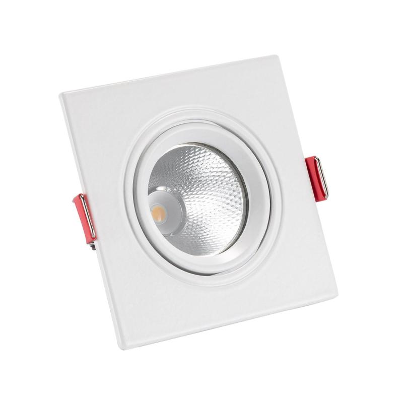 Produto de Foco Downlight LED 5W COB Quadrado New Madison Corte Ø 75 mm