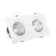 Produto de Foco Downlight LED 30W Retangular Duplo New Madison Corte 260x120 mm