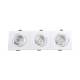 Produto de Foco Downlight LED 15W Retangular Triplo New Madison Corte 255x75 mm