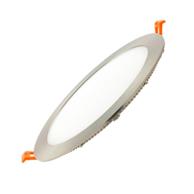 Producto de Placa LED 15W Circular SuperSlim Corte Ø 170 mm Silver