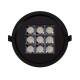 Produto de Foco Downlight LED Circular 30W (UGR17)  Preto Corte Ø 205 mm  