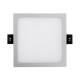 Producto de Placa LED 8W Cuadrada High Lumen LIFUD Corte Ø 75 mm Silver