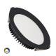 Produto de Downlight LED 42W SAMSUNG New Aero Slim CCT Seleccionável 130 lm/W Microprismático (UGR17) LIFUD Preto Corte Ø 200 mm 