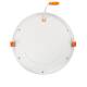 Producto de Placa LED 20W Circular CCT Microprismático LIFUD Corte Ø 205 mm