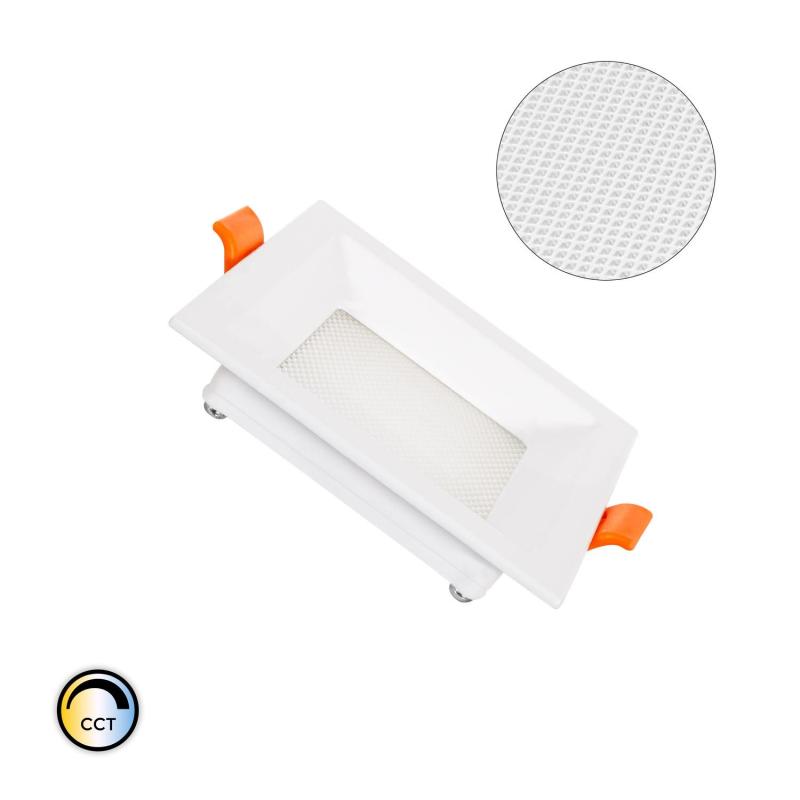 Producto de Placa LED 7W Cuadrada CCT Microprismático LIFUD Corte 75x75 mm