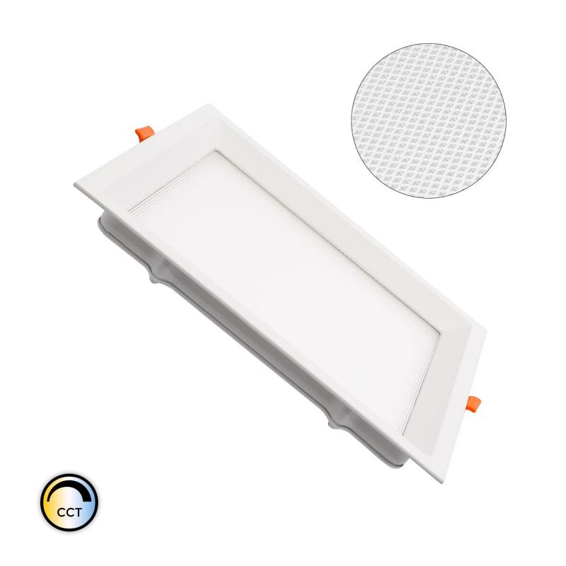 Producto de Placa LED 20W Cuadrada CCT Microprismático LIFUD Corte 200x200 mm