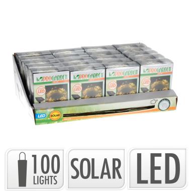 Producto de Guirnalda Solar Exterior LED RGB Kentia 100LEDS 12m