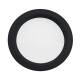 Producto de Downlight LED 24W Circular SAMSUNG Aero 130 lm/W Microprismático LIFUD Corte Ø 200 mm Negro