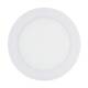 Produto de Placa LED 12W Circular SwitchCCT Seleccionável Corte Ø 155 mm Regulação Compatível com Comando RF V2 