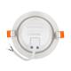 Produto de Foco Downlight LED 9W Solid COB Direccionável Circular Branco Corte Ø 95 mm 