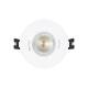 Produto de Aro Downlight Circular Inclinável de para lâmpadas  LED GU10 / GU5.3 Corte Ø 70 mm